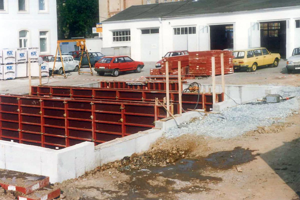 BAUMANN-Bauunternehmen historisch