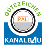 Gütezeichen RAL Kanalbau